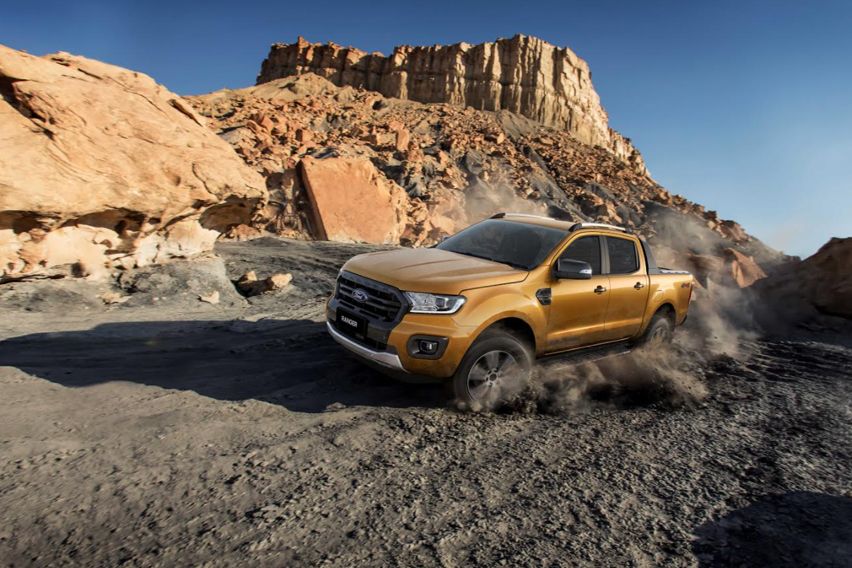 Ford Ranger WildTrak side