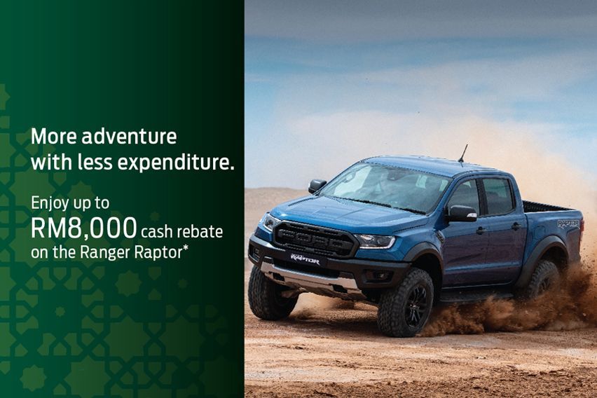 SDAC-Ford offers exciting cash rebates on Ranger Raptor and WildTrak