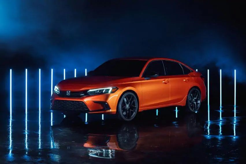 2022 Honda Civic sedan prototype