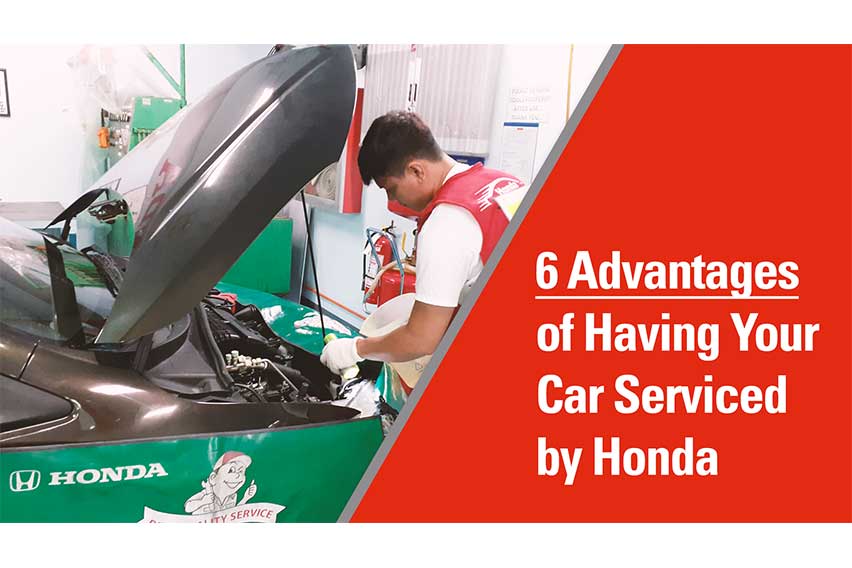 Honda PH cites 6 advantages to having your car casa-serviced