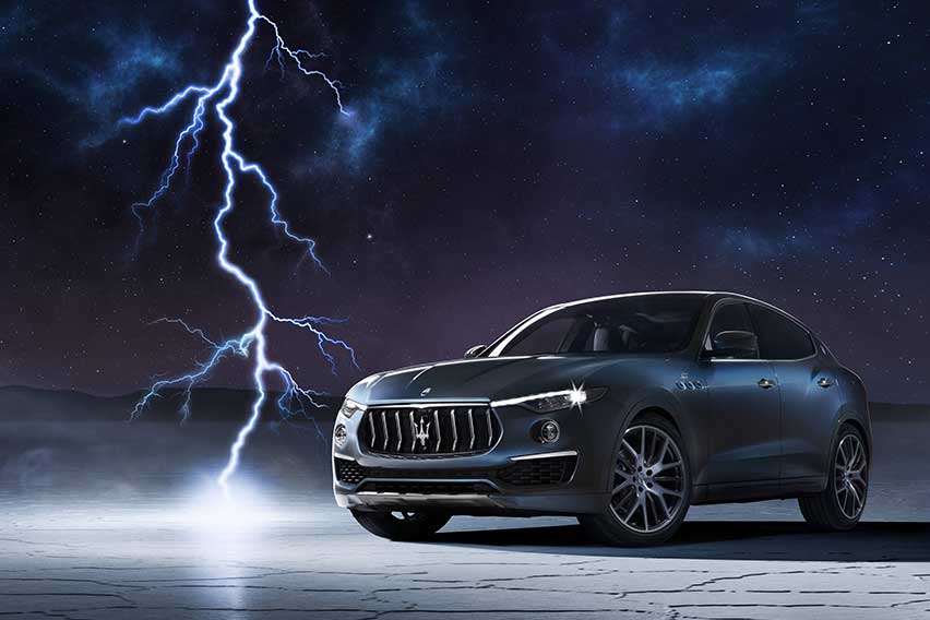 Maserati uncovers electrified Levante SUV