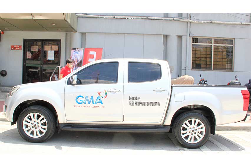 Isuzu D-Max for GMA Kapuso Foundation