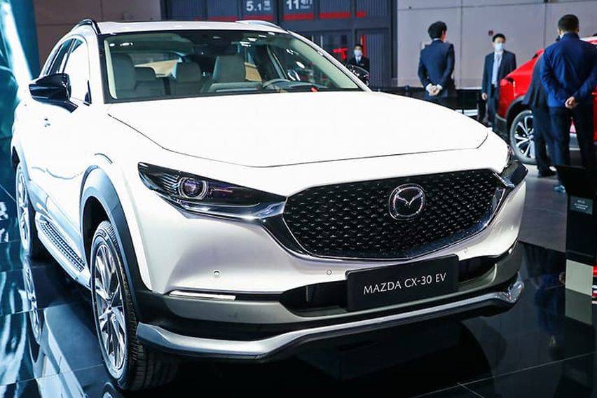 Mazda unveiled the all-electric CX-30 in China