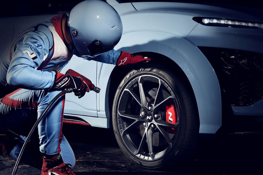 Hyundai Kona N wheel