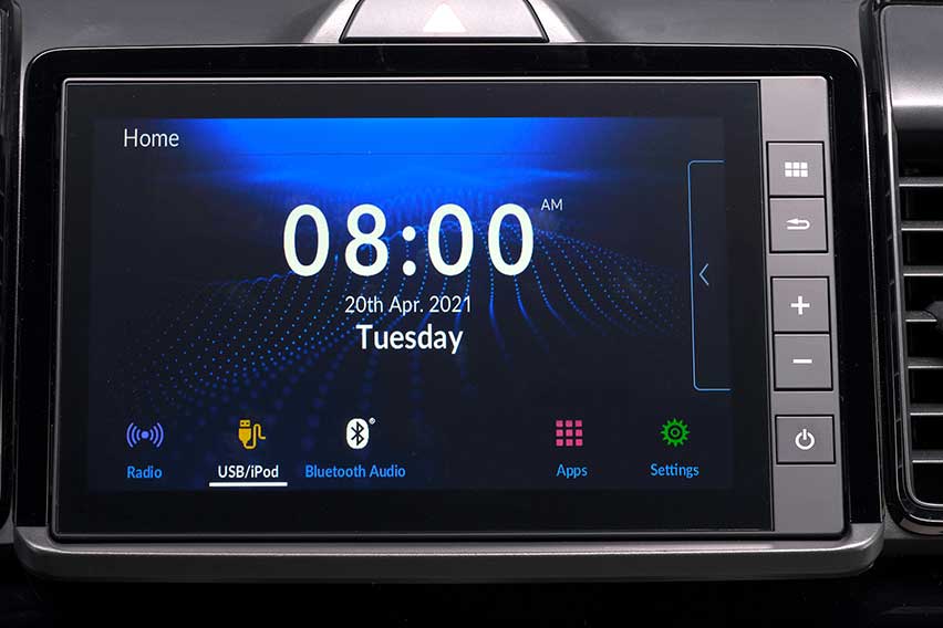 All-New Honda City Hatchback display audio