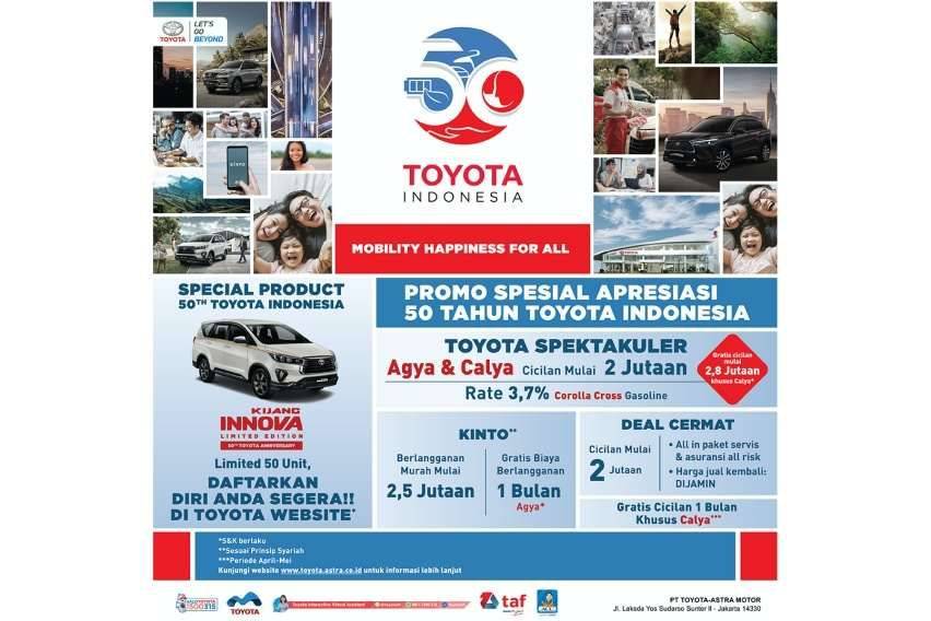 50 Tahun Toyota, Sebuah Manifestasi Bagi Mobilitas Nusantara