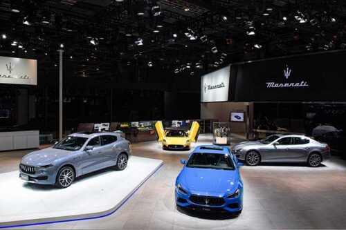 Maserati showcases Levante Hybrid, other models at Shanghai Auto Show