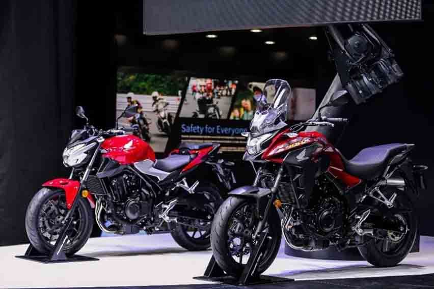 2021 Honda CB400F and the CB400X unveiled at the 2021 Auto Shanghai