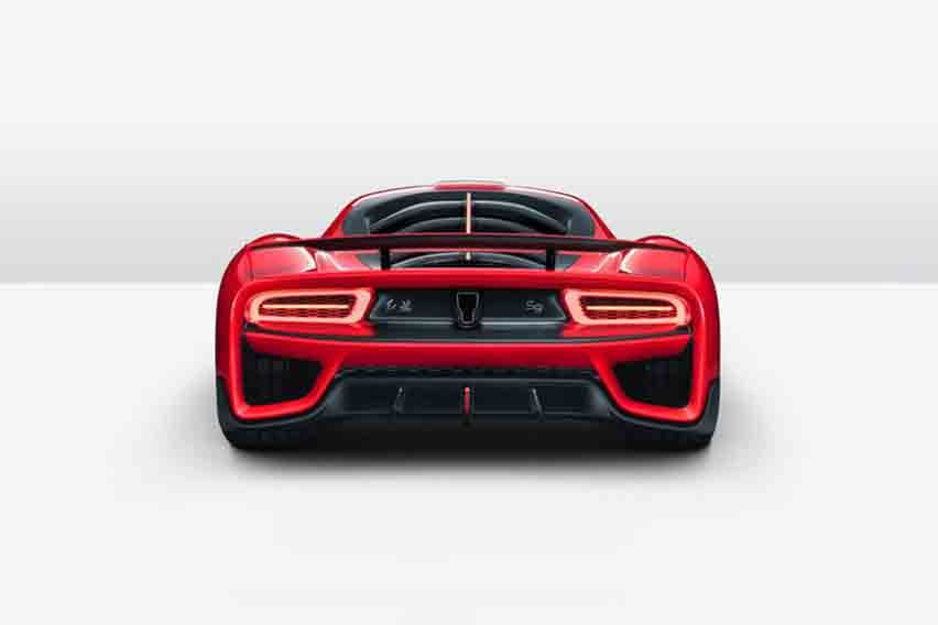 Hongqi S9 rear design