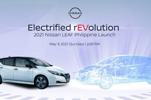 Nissan Leaf set for PH launch on May 9