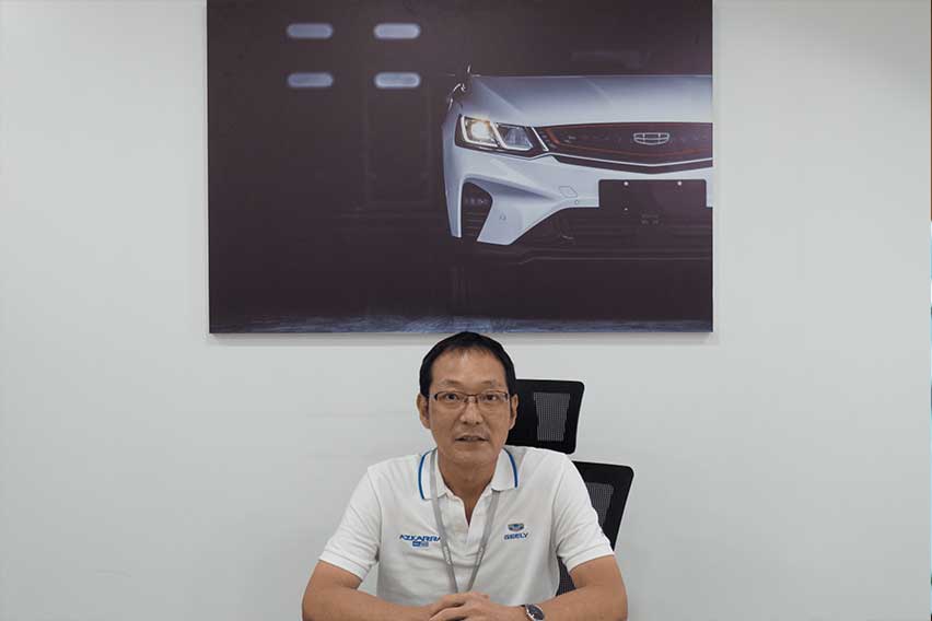 Sojitz G Auto Philippines President and Chief Executive Officer (CEO) Yosuke Nishi