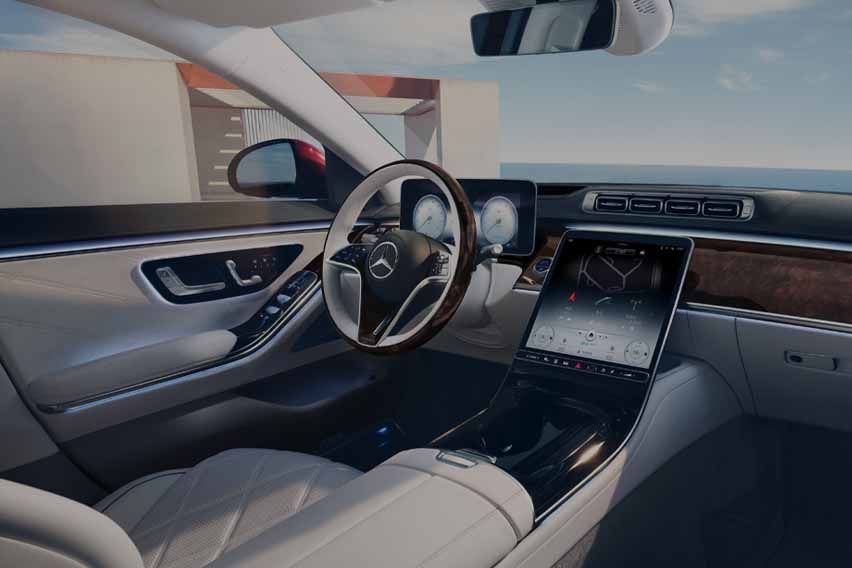 Mercedes Maybach S-Class cabin