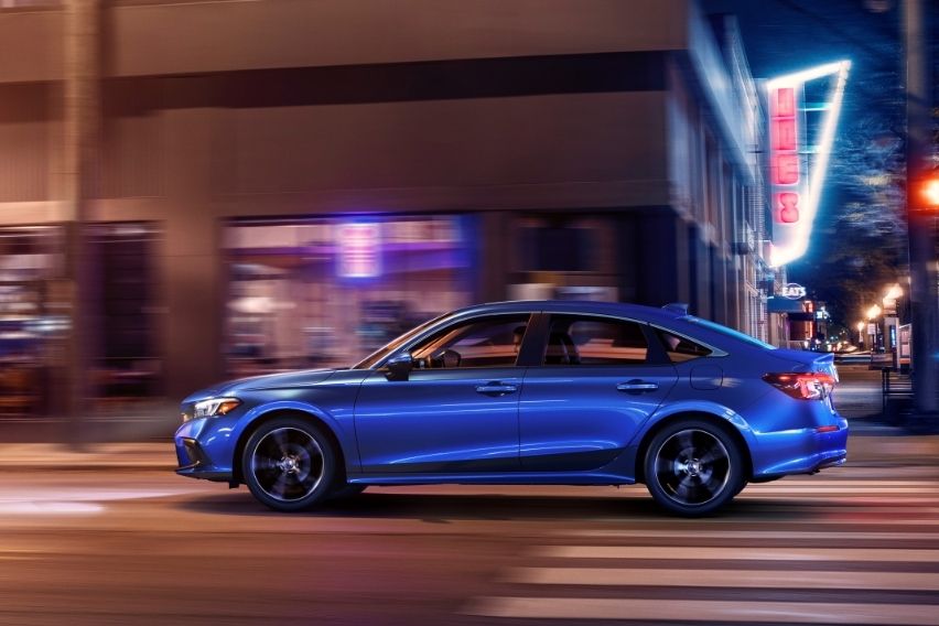 2022 Honda Civic side profile