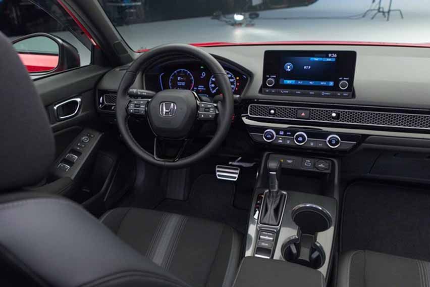 2022 Honda Civic interior