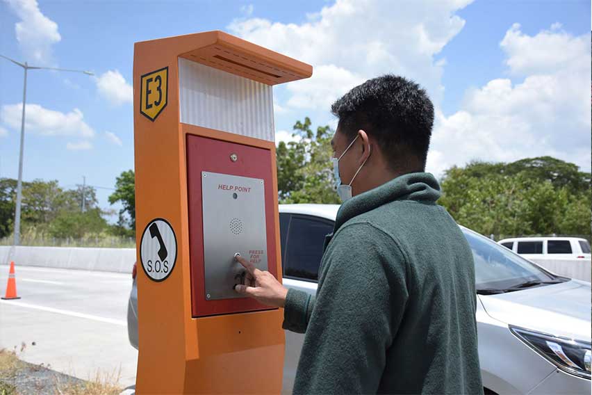 CALAX Emergency Roadside Communication System (ERSC)