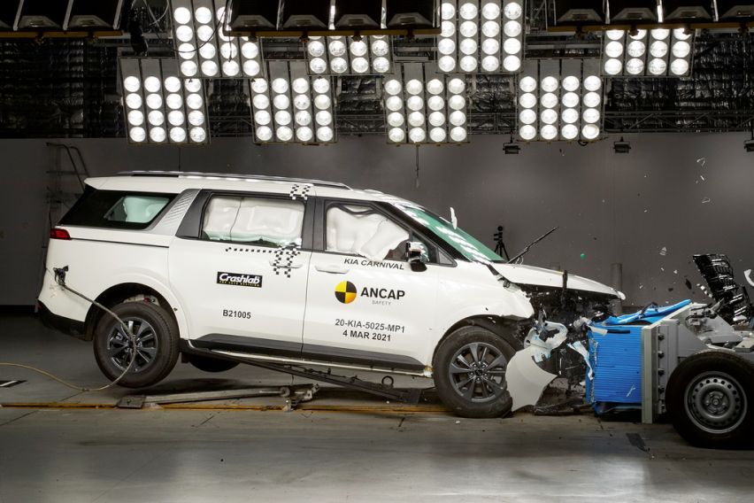 2021 Kia Carnival ANCAP safety rating released