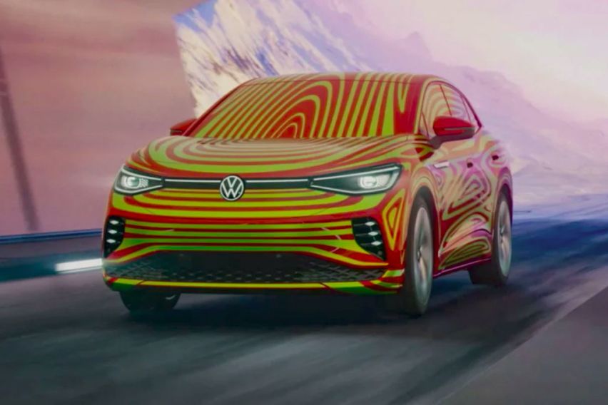 Volkswagen ID.5 EV teased; performance GTX variant confirmed