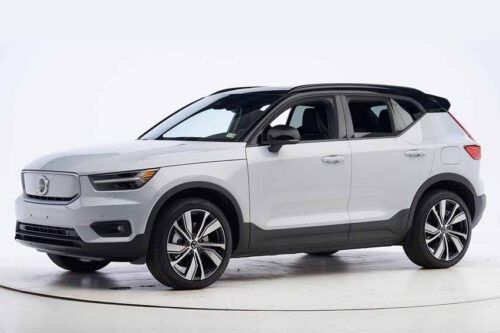 Volvo XC40 Recharge EV becomes IIHS Top Safety Pick with exceptional safety ratings