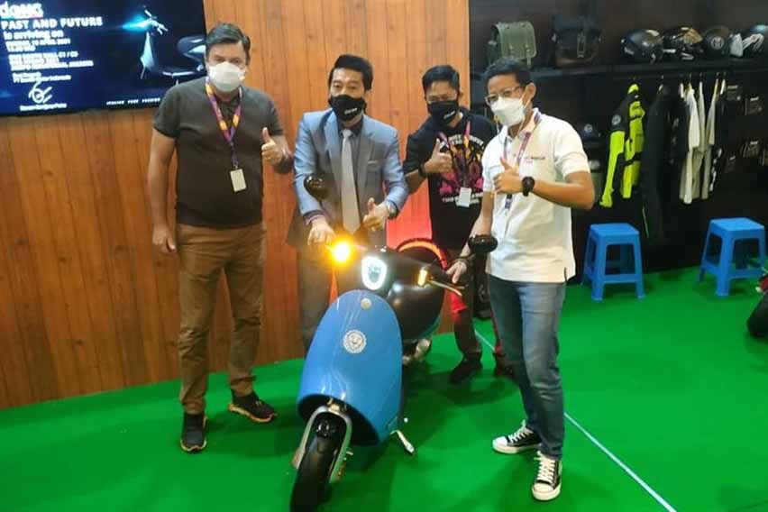Benelli Dong electric scooter launched in Indonesia
