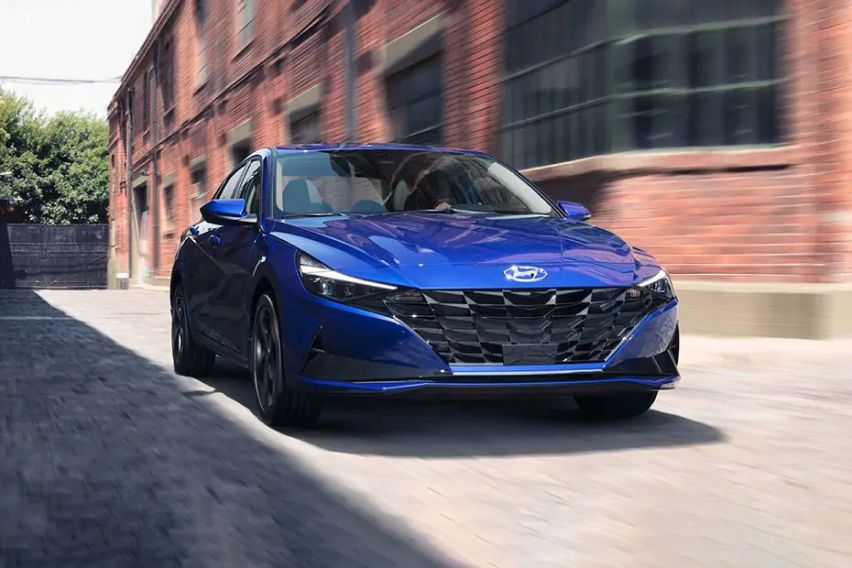 2021 Hyundai Elantra front