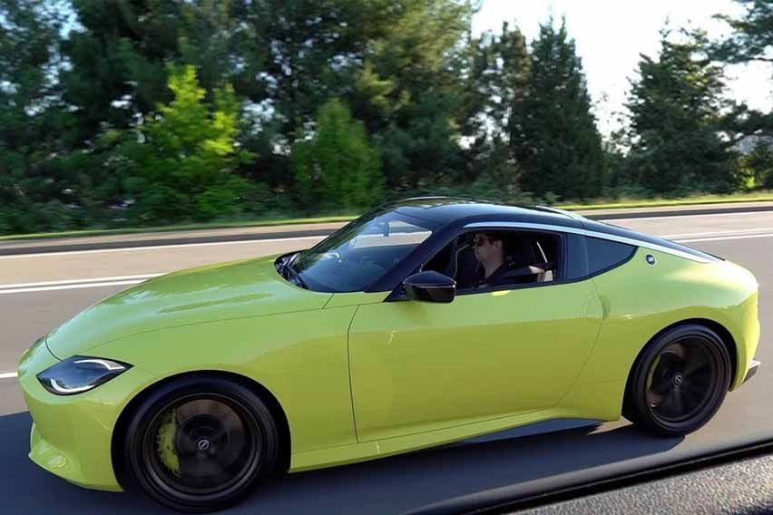 Nissan Z Proto spotted undisguised on the US roads