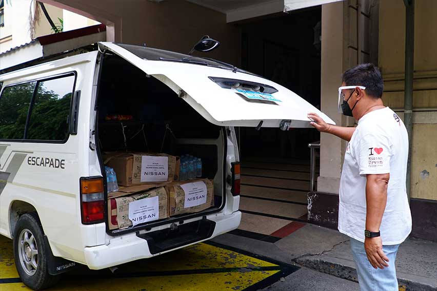 Nissan Donation Drive for Philippine General Hospital (PGH) Medical Frontliners