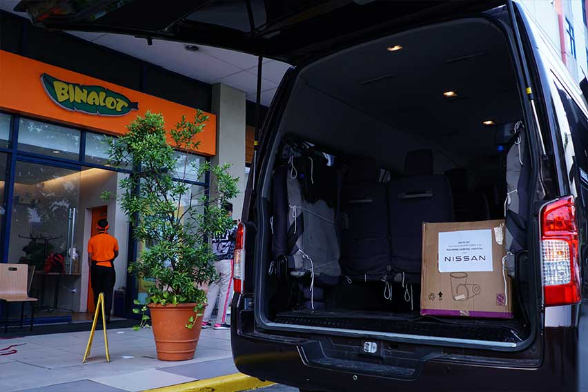 Nissan Donative Drive for Philippine General Hospital (PGH) Medical Frontliners