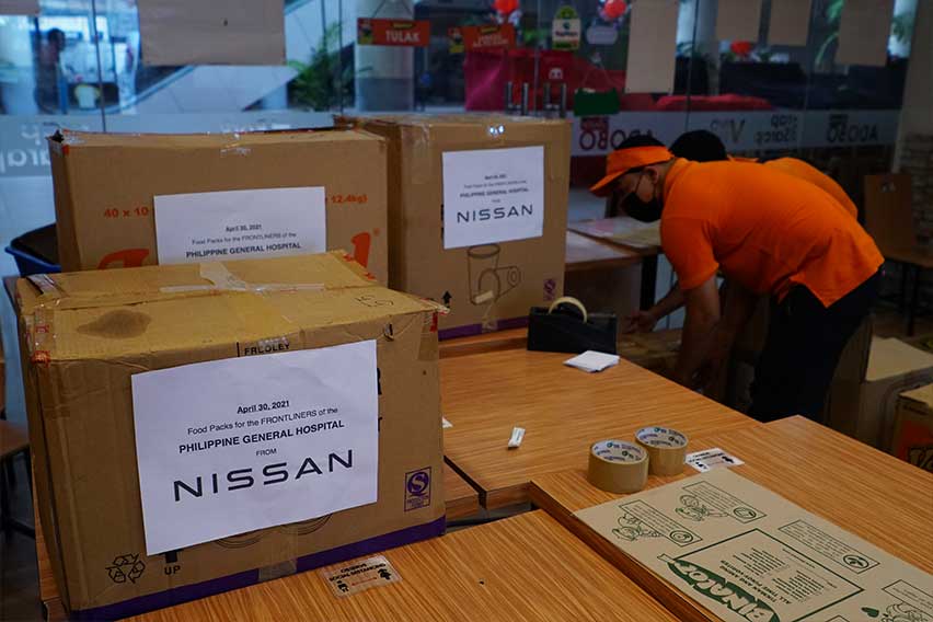 Nissan Donation Drive for Philippine General Hospital (PGH) Medical Frontliners