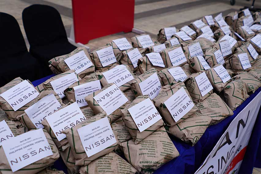 Nissan Donation Drive for Philippine General Hospital (PGH) Medical Frontliners