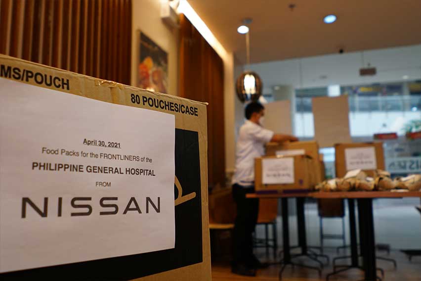 Nissan Donation Drive for Philippine General Hospital (PGH) Medical Frontliners