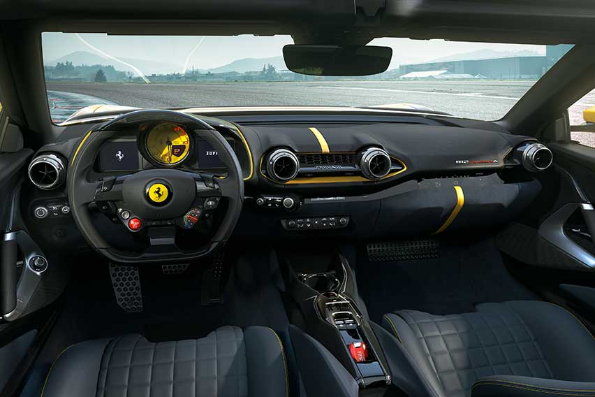 Ferrari 812 Competizione A Interior