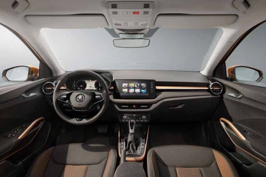 2021 Skoda Fabia cabin