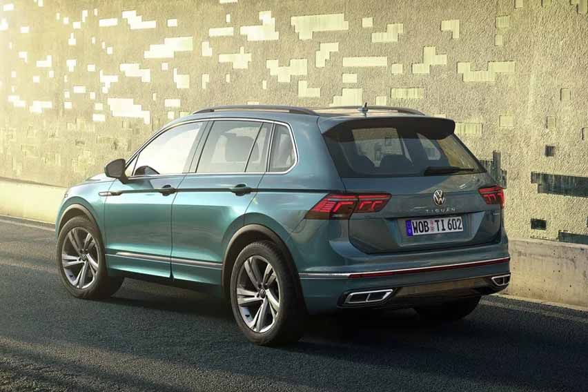 2021 Volkswagen Tiguan rear