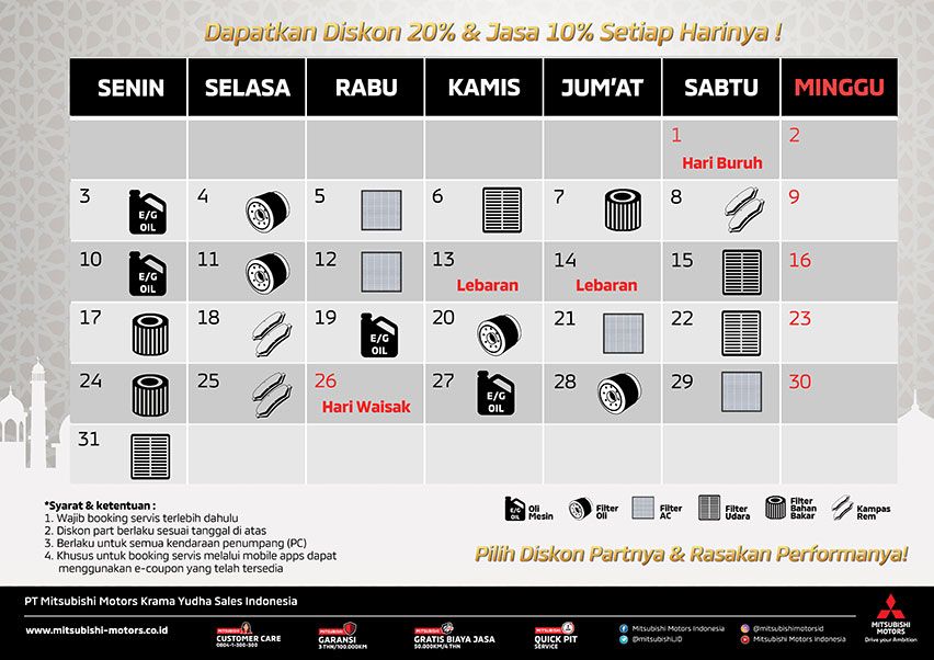 Mitsubishi Promo Lebaran