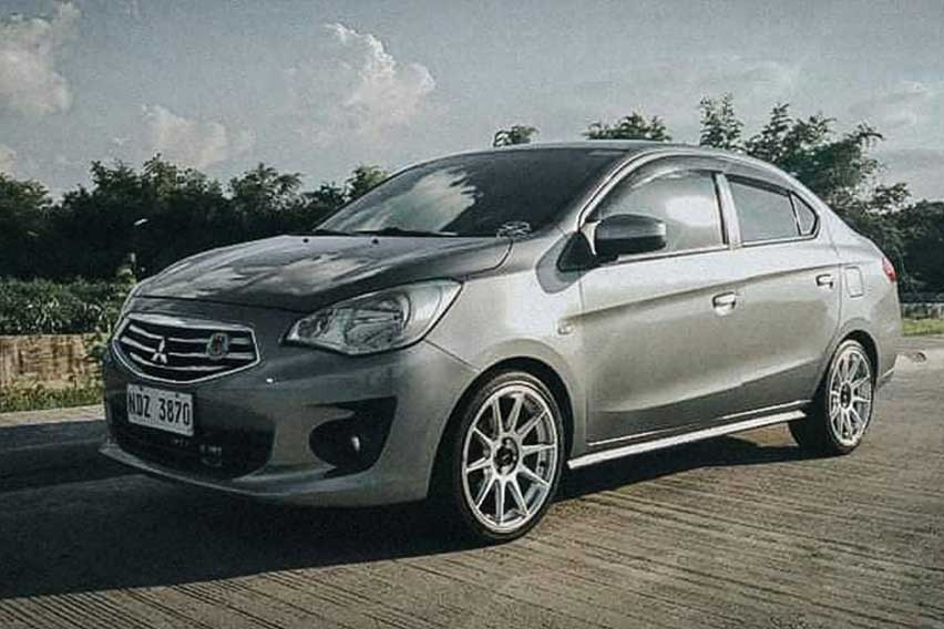 Lester del Rosario with Mitsubishi Mirage G4