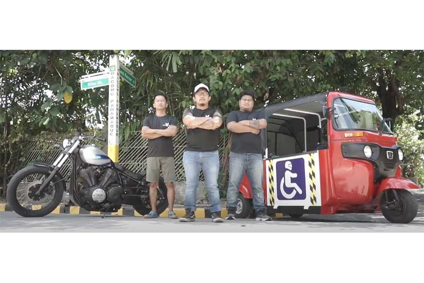 Bajaj RE PWD Transport Vehicle