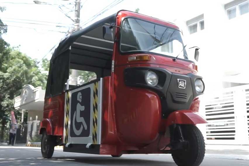 Bajaj RE PWD Transport Vehicle