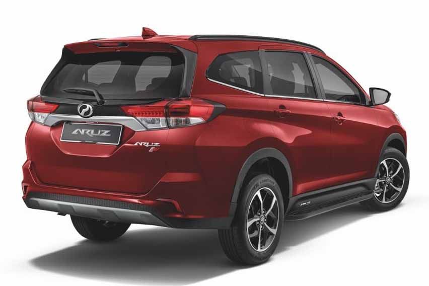 2021 Perodua Aruz rear