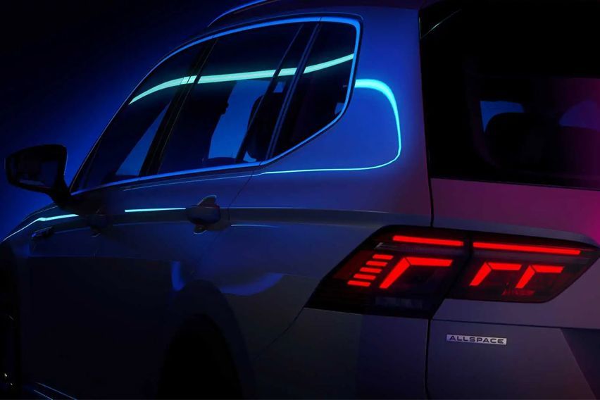 Volkswagen Tiguan Allspace facelift debut set for May 12