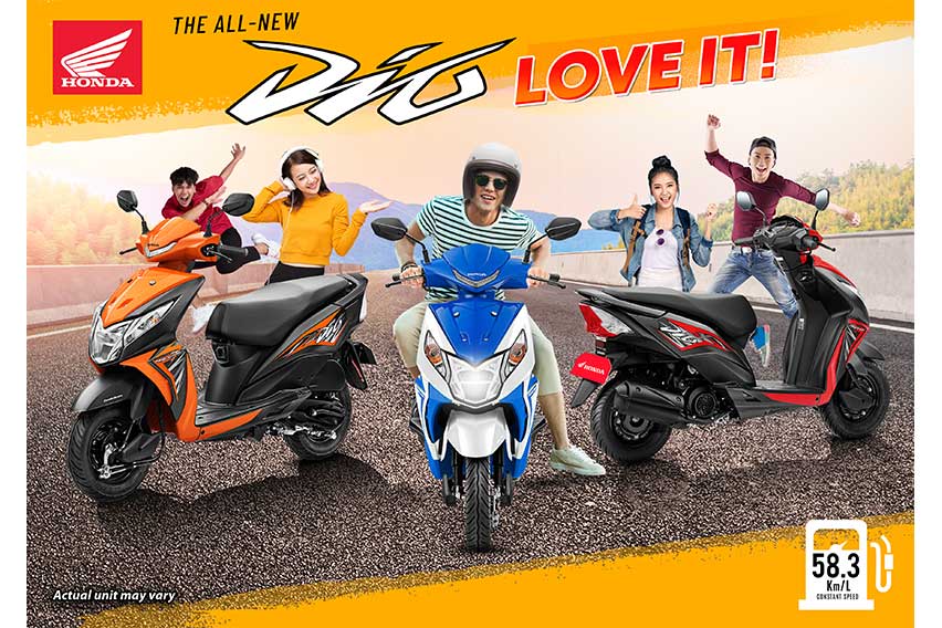 Honda PH launches all-new Dio scooter