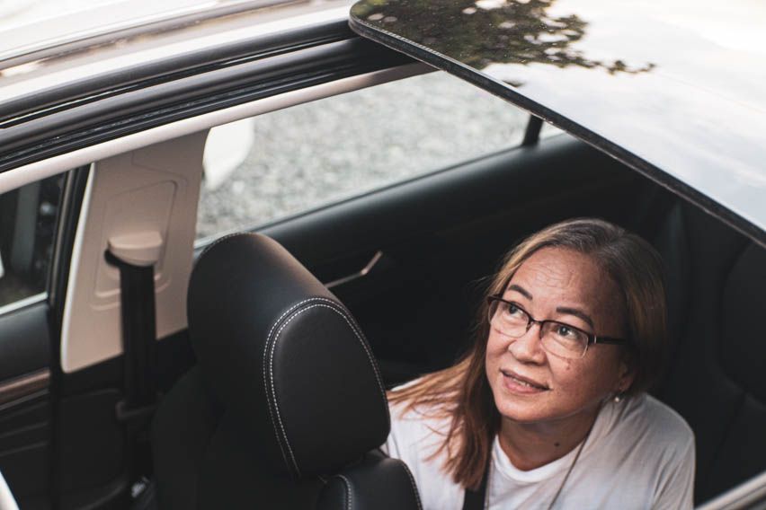 Mom liking Panoramic Sunroof Ford Territory