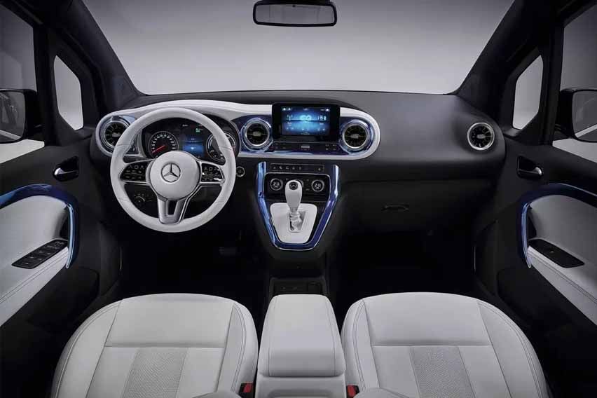 Mercedes-Benz EQT interior