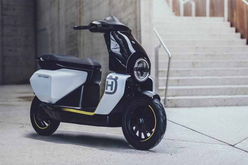 Husqvarna Vektorr e-scooter concept unveiled