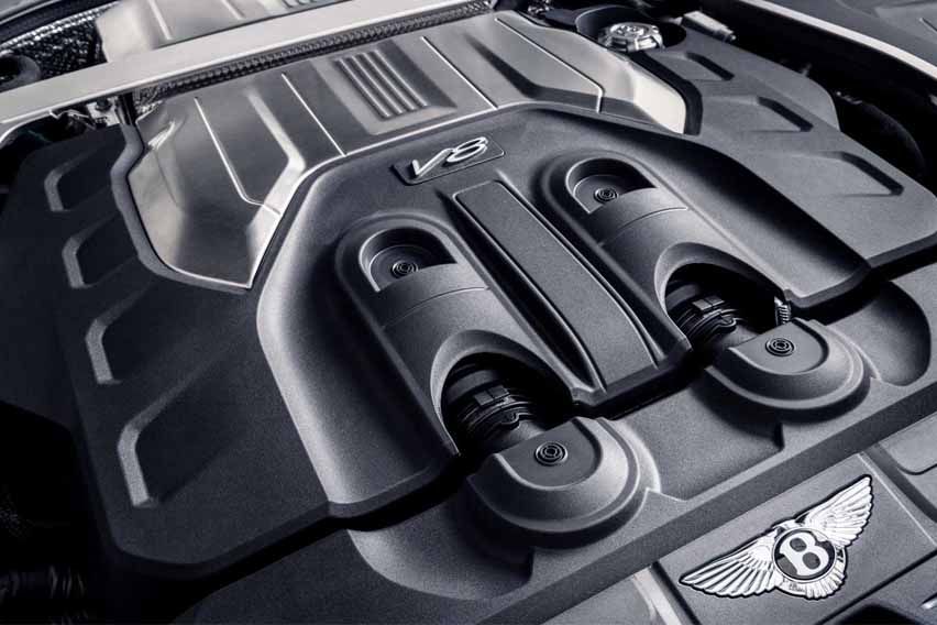 Bentley Continental GT V8 Equinox Edition engine