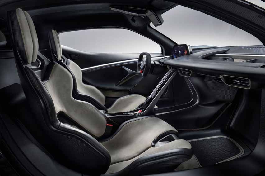 Lotus Evija interior