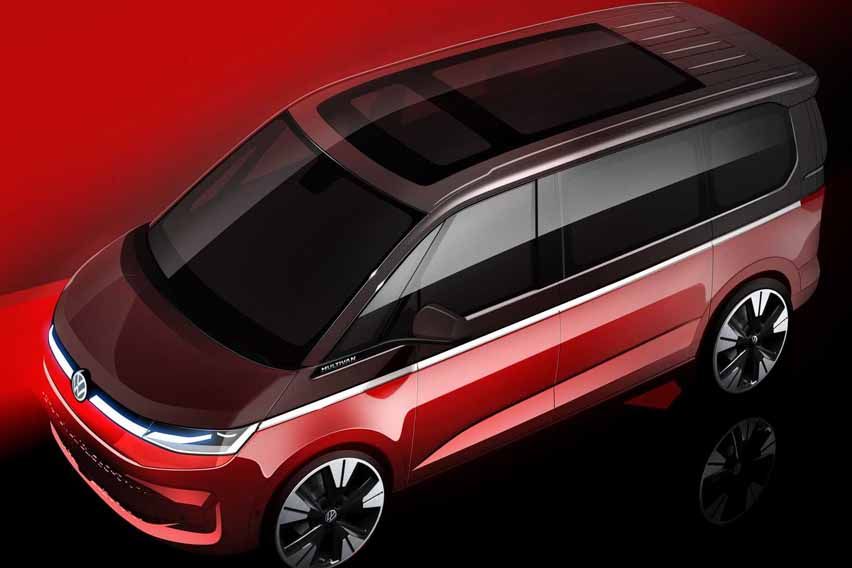 Upcoming Volkswagen T7 Multivan teased ahead of debut