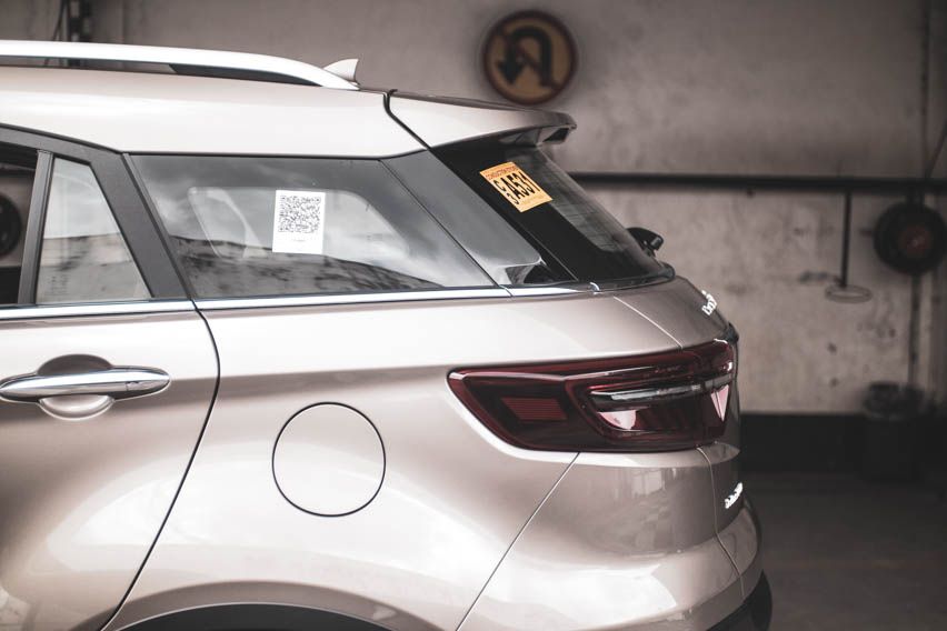 Ford Territory c-pillar