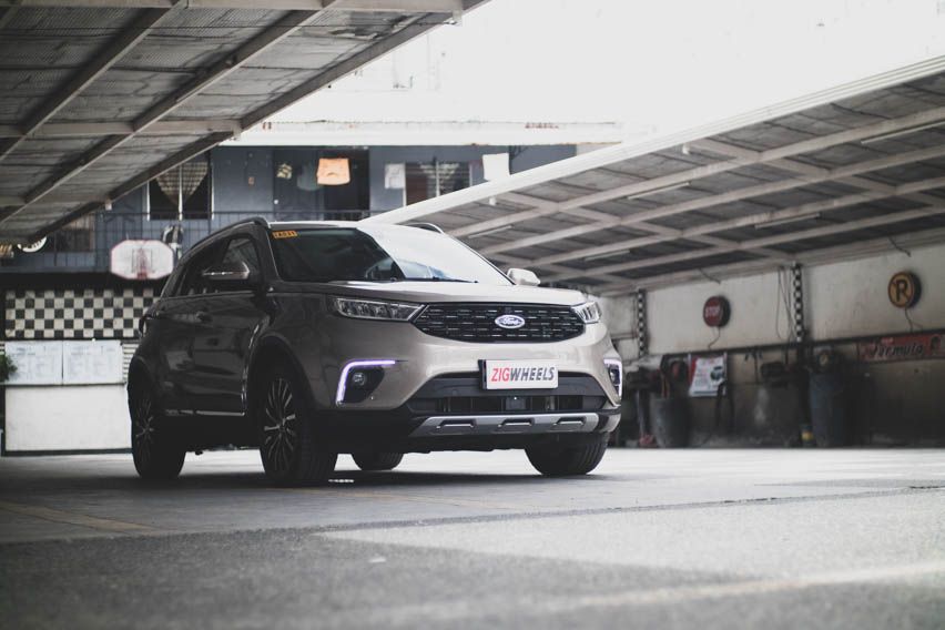Ford Territory front profile quarter right