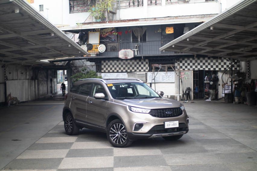 Ford Territory front quarter profile