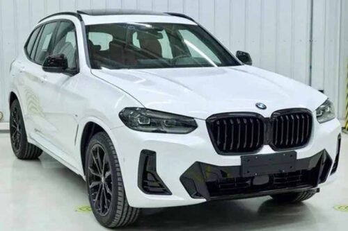 2022 BMW X3 facelift leaked again; debut next month